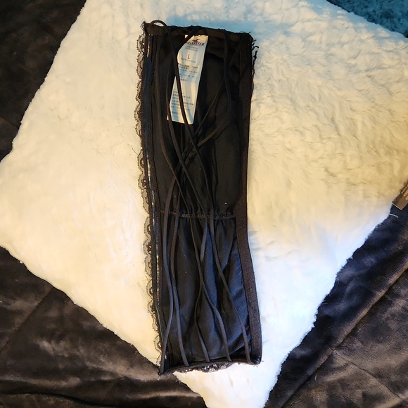 Hollister bandaeu, black and size large - Picture 2 of 5